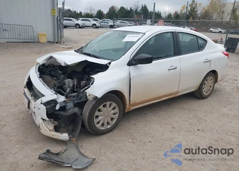 2019 Nissan Versa 1.6 Sv из США, поврежденный, VIN 3N1CN7AP4KL870829